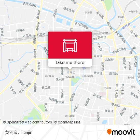 黄河道 map