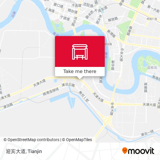 迎宾大道 map