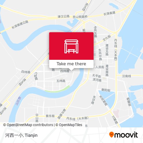 河西一小 map