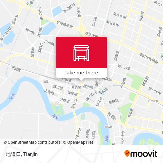 地道口 map