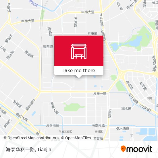 海泰华科一路 map