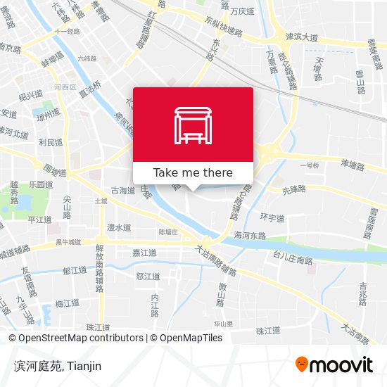 滨河庭苑 map