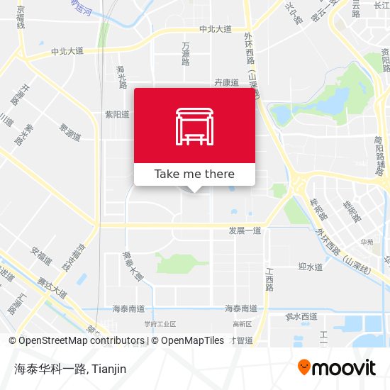 海泰华科一路 map