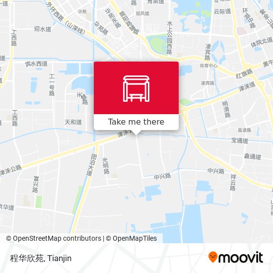 程华欣苑 map