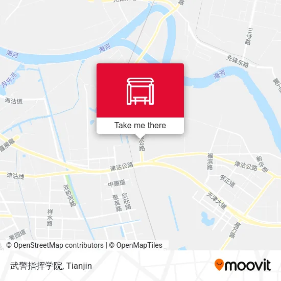 武警指挥学院 map