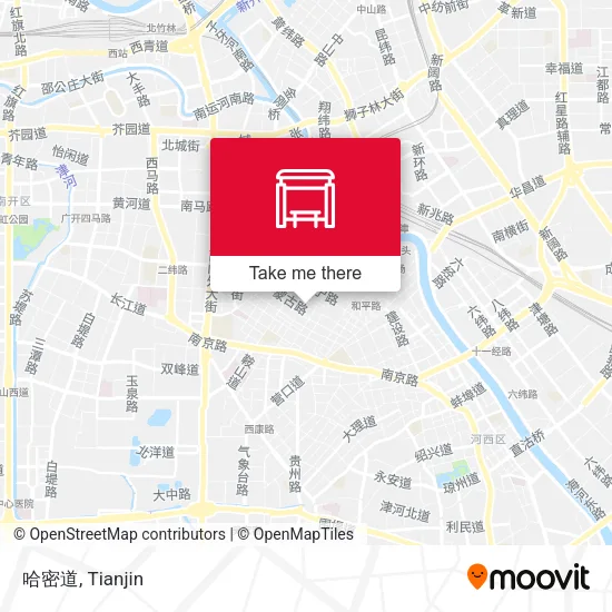 哈密道 map