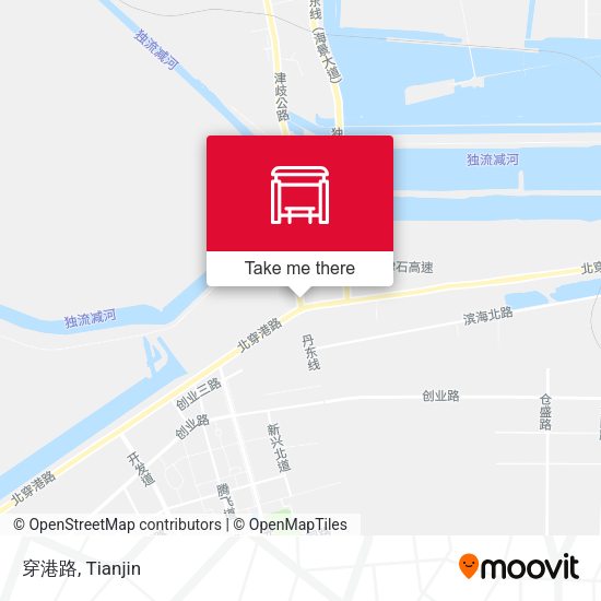 穿港路 map