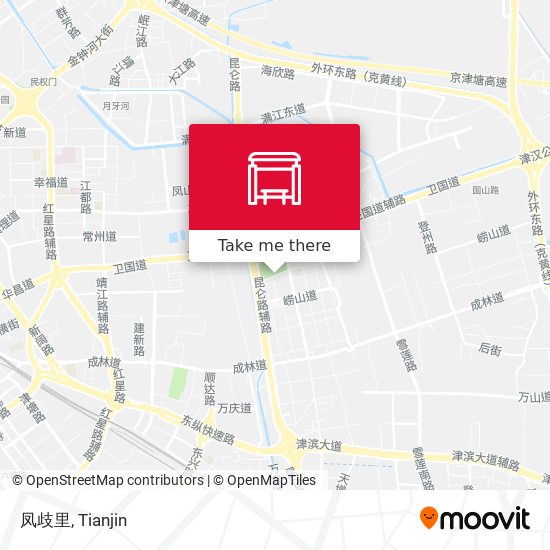 凤歧里 map