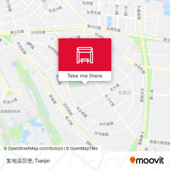 复地温莎堡 map