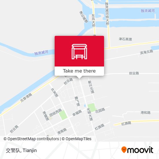 交警队 map