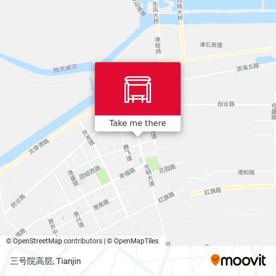 三号院高层 map