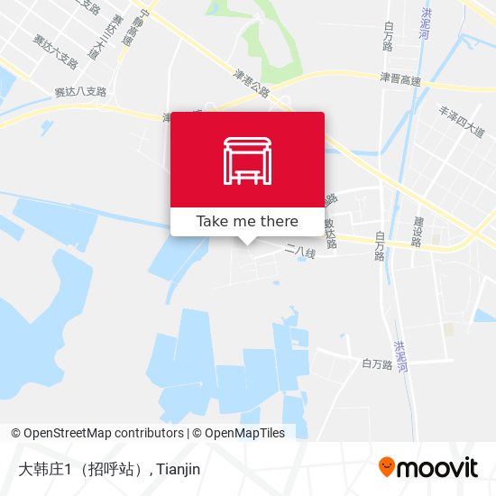 大韩庄1（招呼站） map
