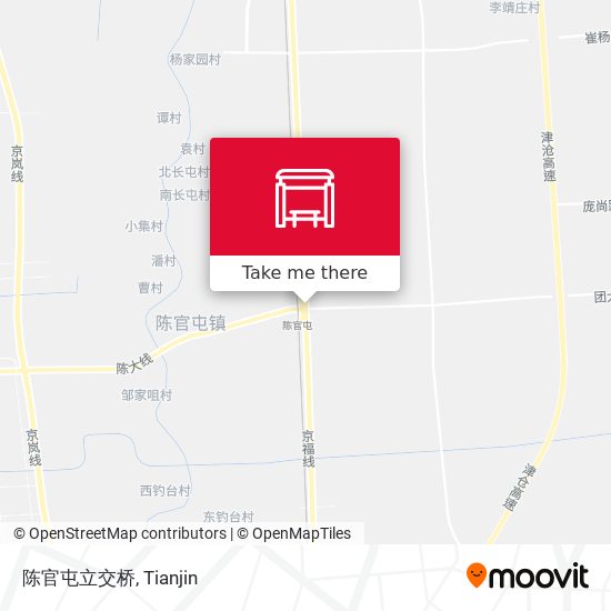 陈官屯立交桥 map