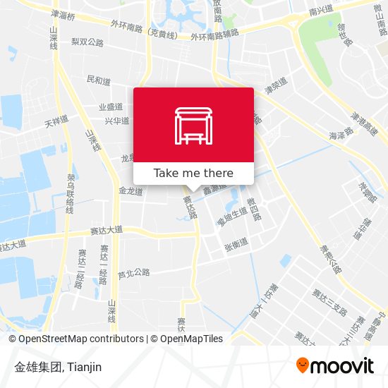 金雄集团 map