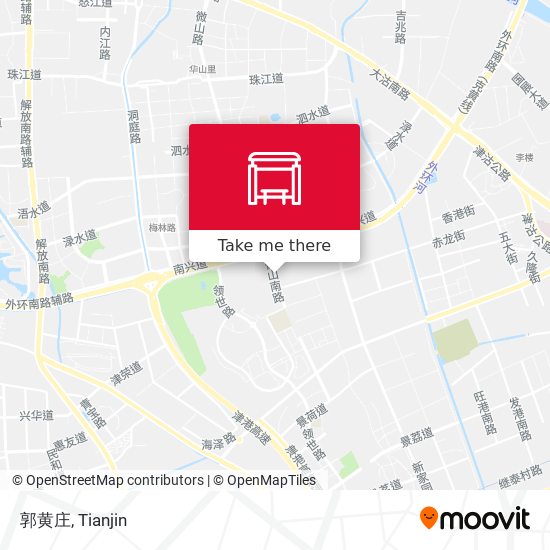 郭黄庄 map