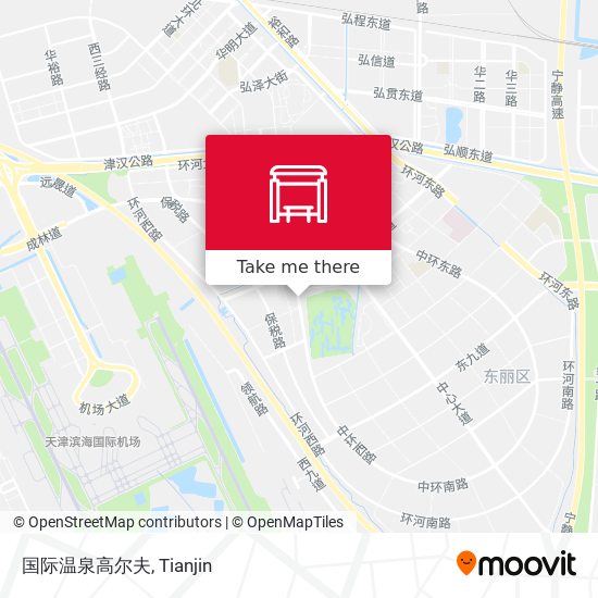 国际温泉高尔夫 map