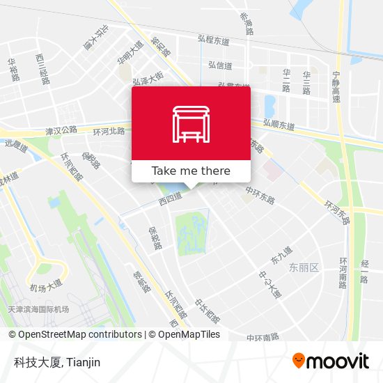 科技大厦 map