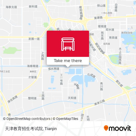 天津教育招生考试院 map