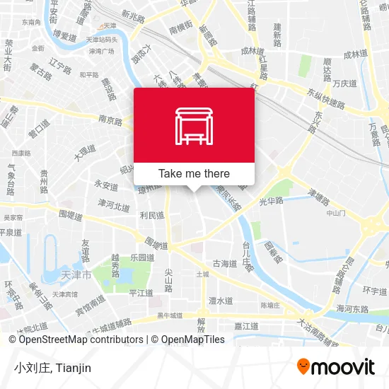小刘庄 map