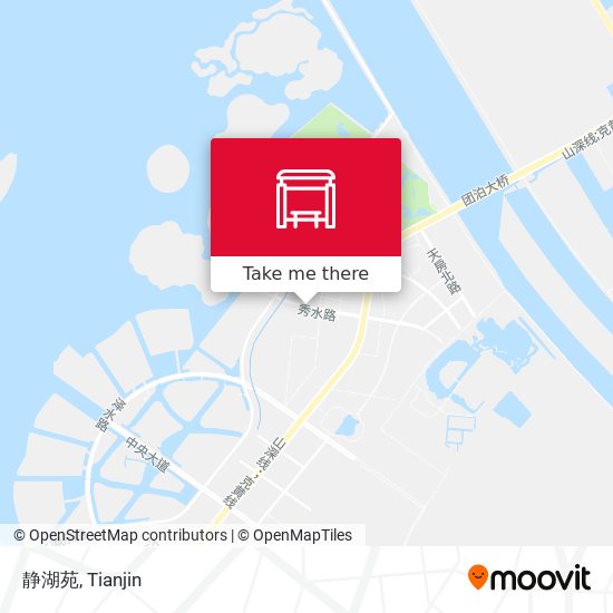 静湖苑 map