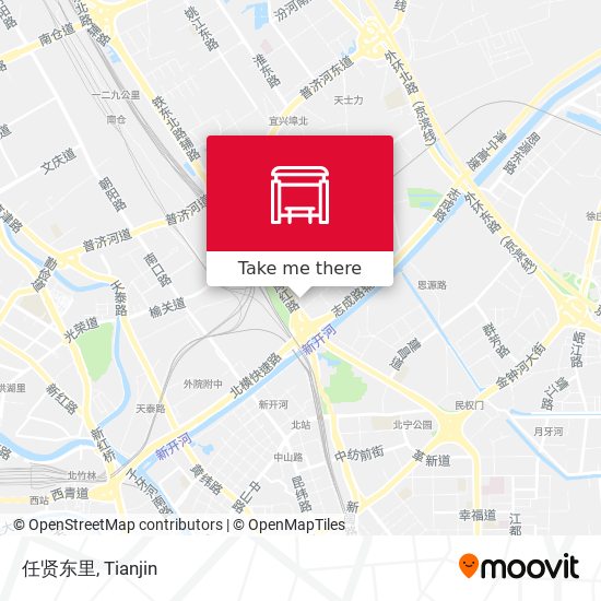 任贤东里 map