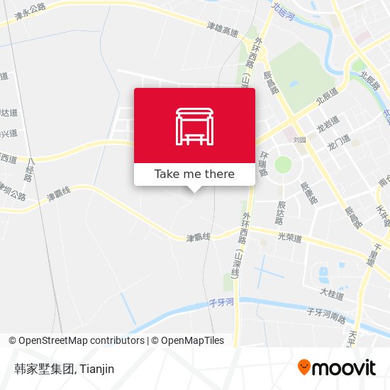 韩家墅集团 map