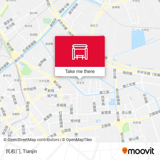 民权门 map