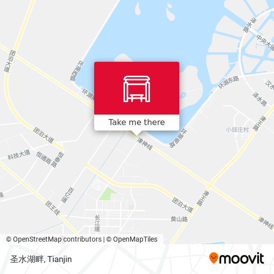 圣水湖畔 map
