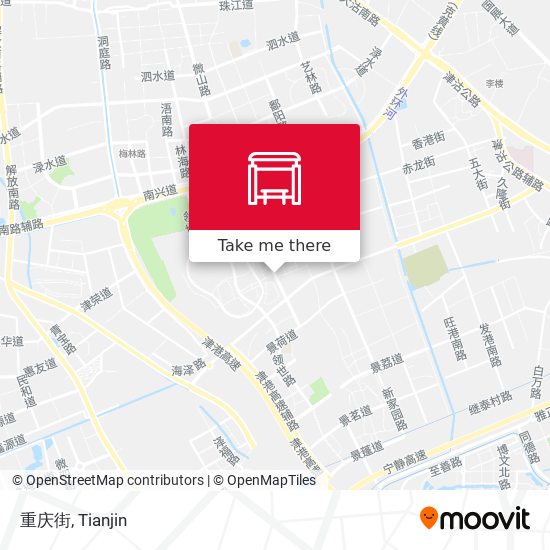 重庆街 map