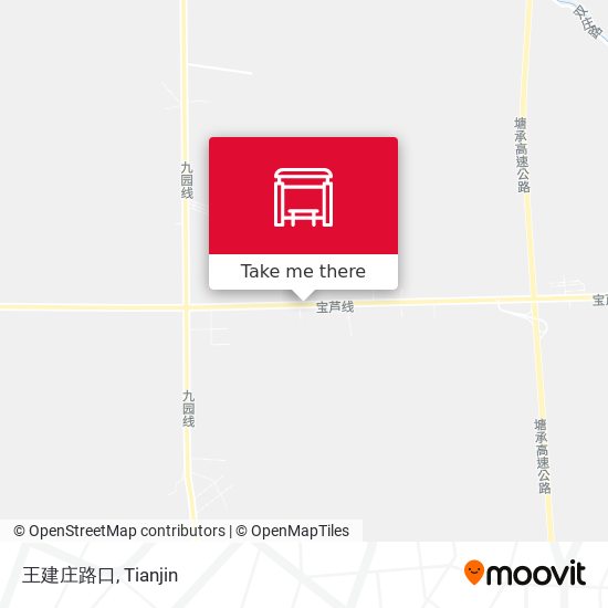 王建庄路口 map