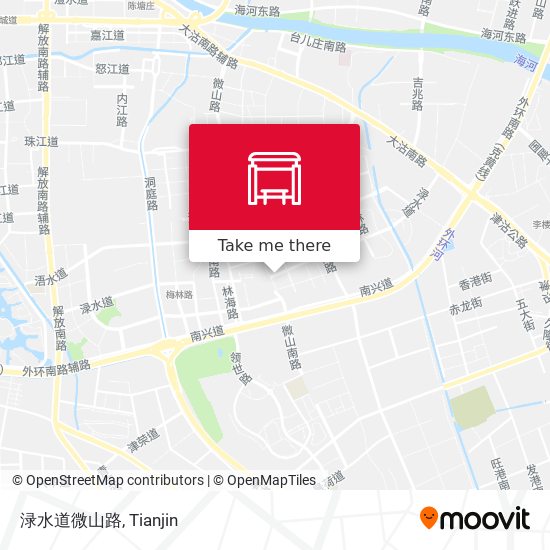 渌水道微山路 map