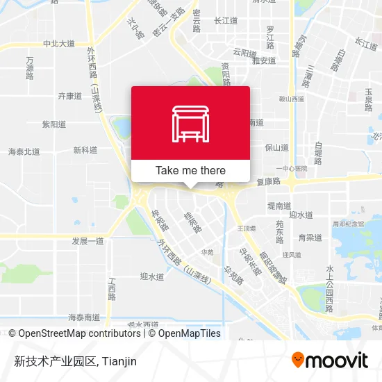 新技术产业园区 map
