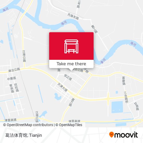 葛沽体育馆 map