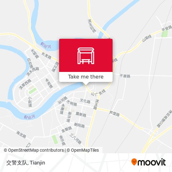 交警支队 map