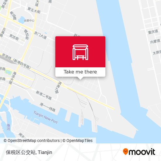 保税区公交站 map