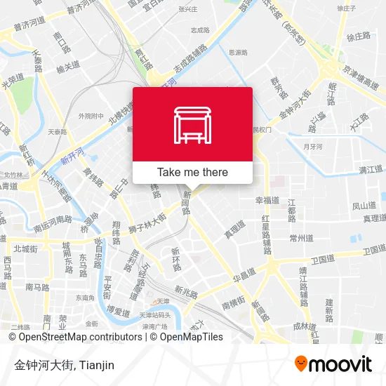 金钟河大街 map