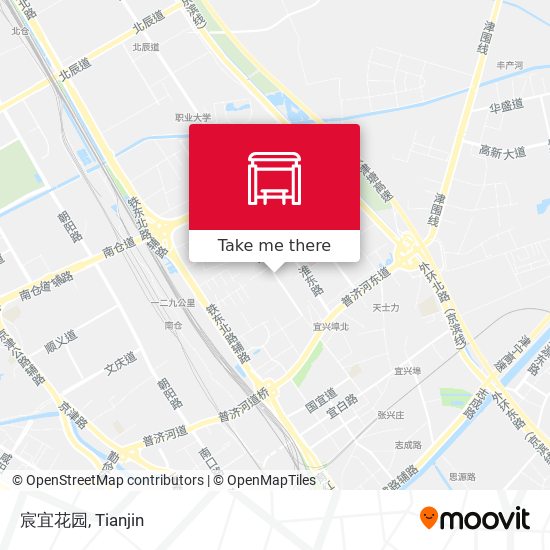 宸宜花园 map