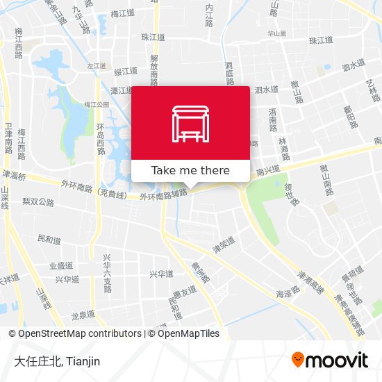 大任庄北 map
