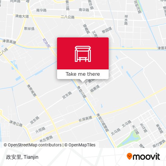 政安里 map