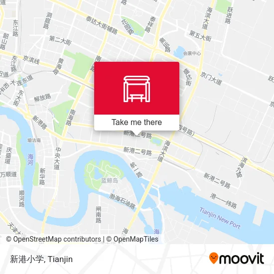 新港小学 map