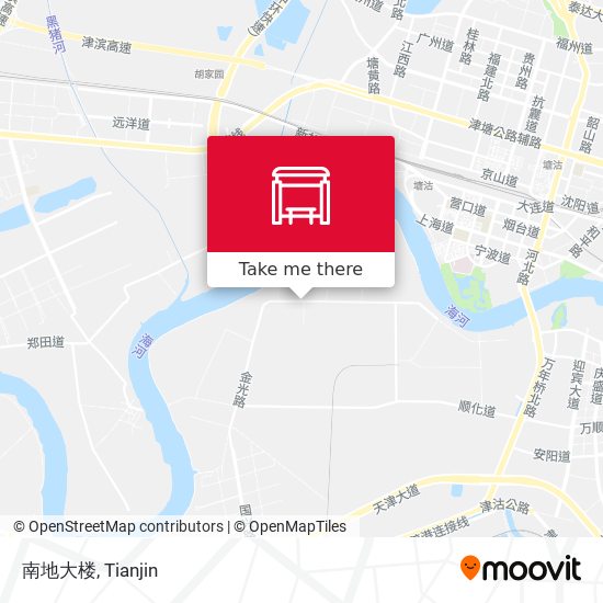南地大楼 map