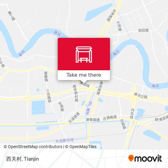 西关村 map