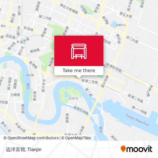 远洋宾馆 map