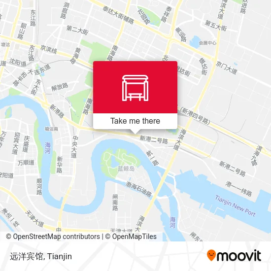 远洋宾馆 map