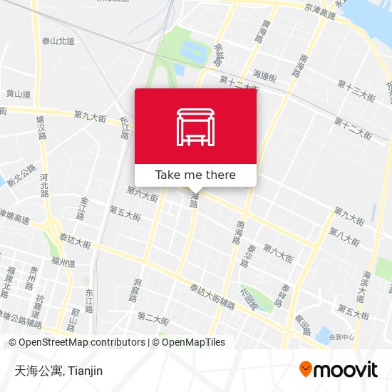 天海公寓 map