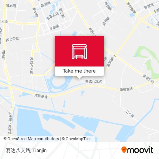 赛达八支路 map