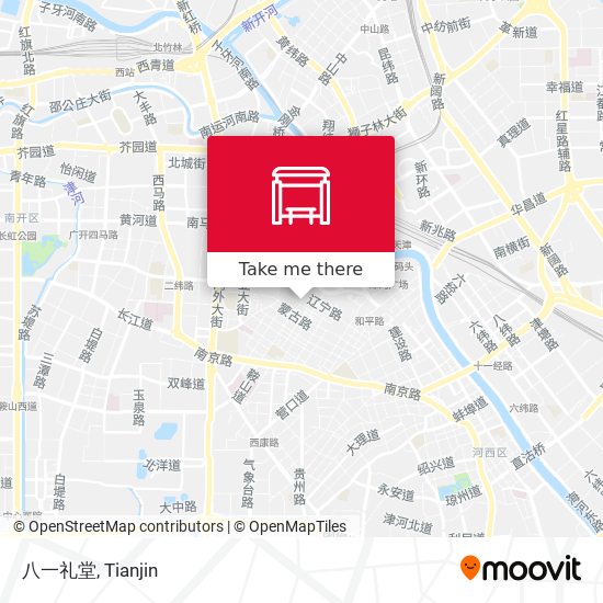 八一礼堂 map