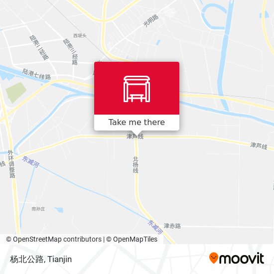 杨北公路 map