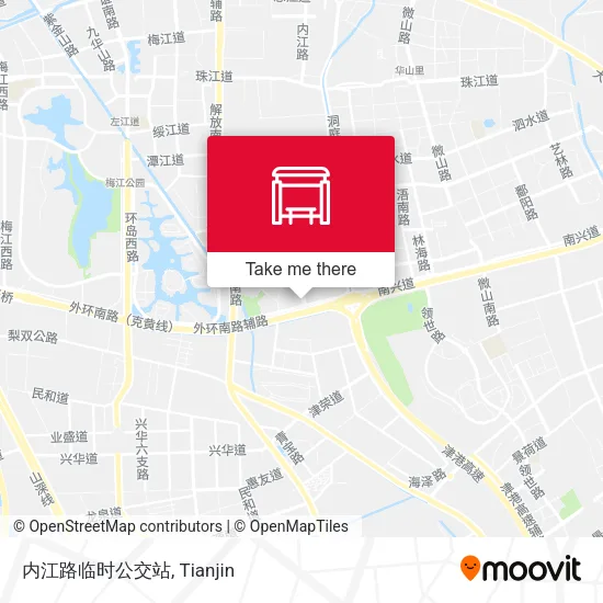内江路临时公交站 map