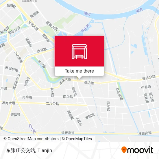 东张庄公交站 map